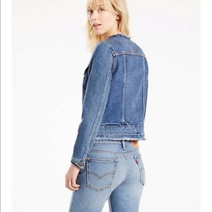 Levi’s Collarless Denim Jacket XS